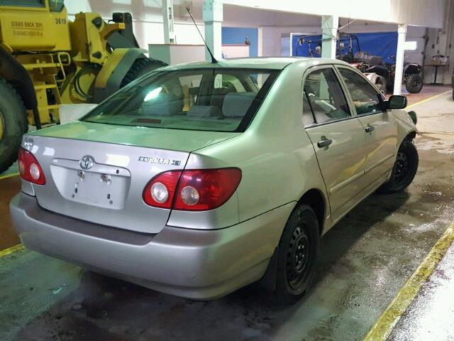 2T1BR32E27C730579 - 2007 TOYOTA COROLLA CE BROWN photo 4