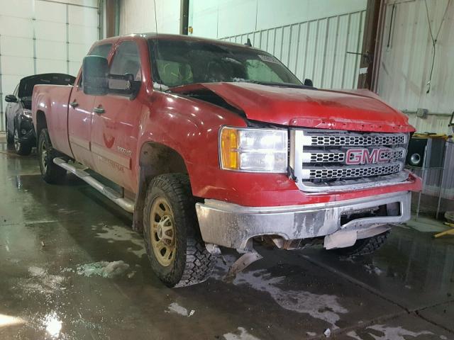 1GT423C89CF131797 - 2012 GMC SIERRA K35 RED photo 1