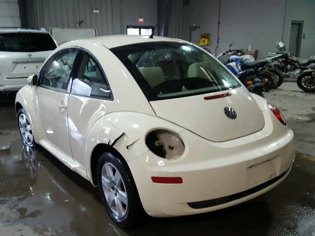 3VWRW31C97M513767 - 2007 VOLKSWAGEN NEW BEETLE CREAM photo 3