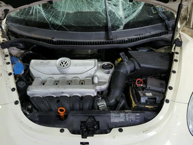 3VWRW31C97M513767 - 2007 VOLKSWAGEN NEW BEETLE 奶油色 照片 7