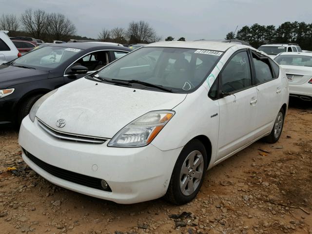 JTDKB20U393484582 - 2009 TOYOTA PRIUS WHITE photo 2