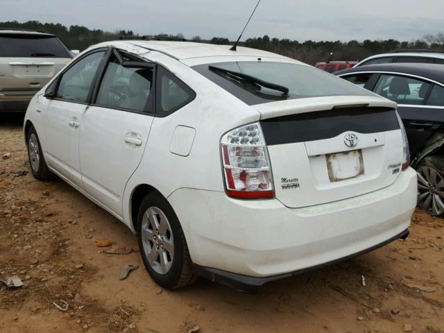 JTDKB20U393484582 - 2009 TOYOTA PRIUS WHITE photo 3