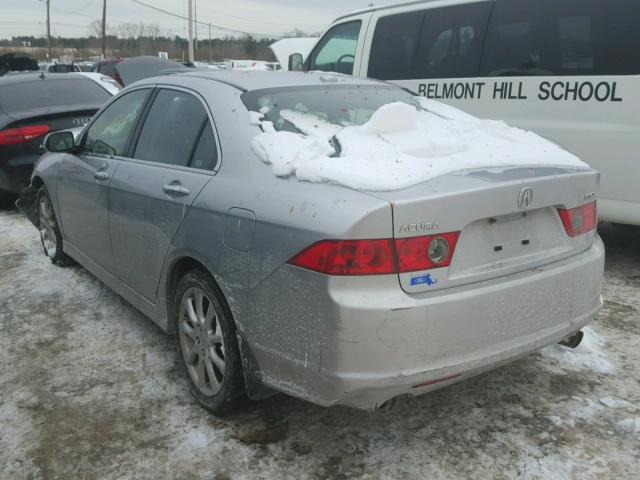 JH4CL96937C014173 - 2007 ACURA TSX SILVER photo 3