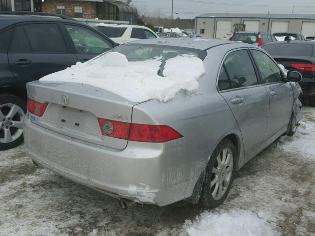 JH4CL96937C014173 - 2007 ACURA TSX SILVER photo 4