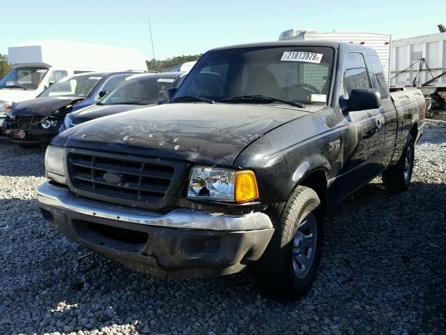 1FTYR14U01TA71551 - 2001 FORD RANGER SUP BLACK photo 2