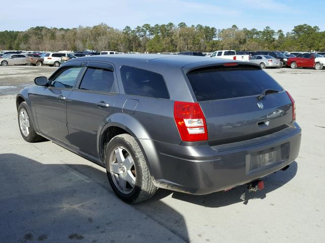 2D8GZ48V85H537229 - 2005 DODGE MAGNUM SXT GRAY photo 3