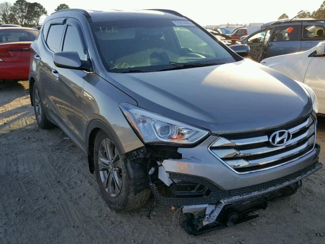 5XYZU3LB7EG226614 - 2014 HYUNDAI SANTA FE S GRAY photo 1