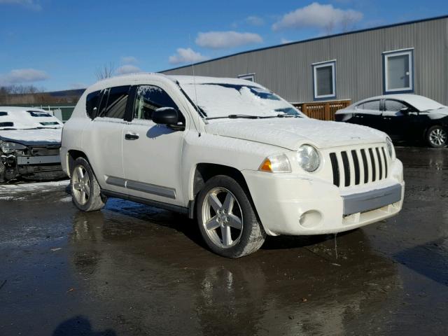 1J8FF57WX7D180552 - 2007 JEEP COMPASS LI WHITE photo 1