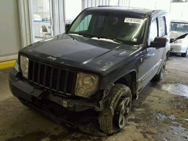 1J8GN28K38W152146 - 2008 JEEP LIBERTY SP BLUE photo 2