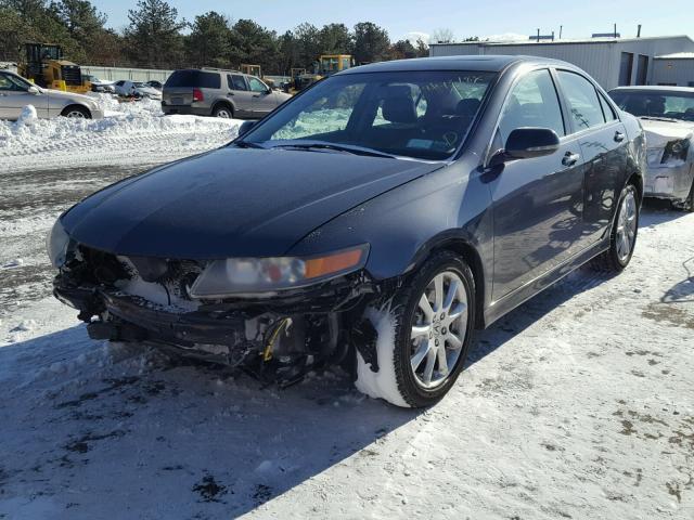 JH4CL96847C007756 - 2007 ACURA TSX GRAY photo 2