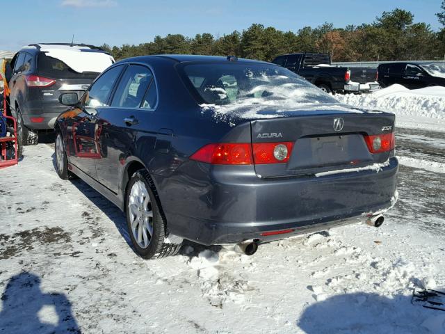 JH4CL96847C007756 - 2007 ACURA TSX GRAY photo 3