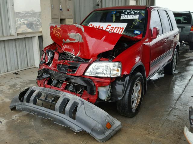 JHLRD1863WC048547 - 1998 HONDA CR-V EX RED photo 2