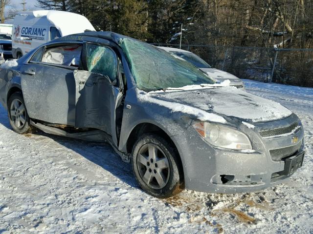 1G1ZG57B58F176373 - 2008 CHEVROLET MALIBU LS GRAY photo 1