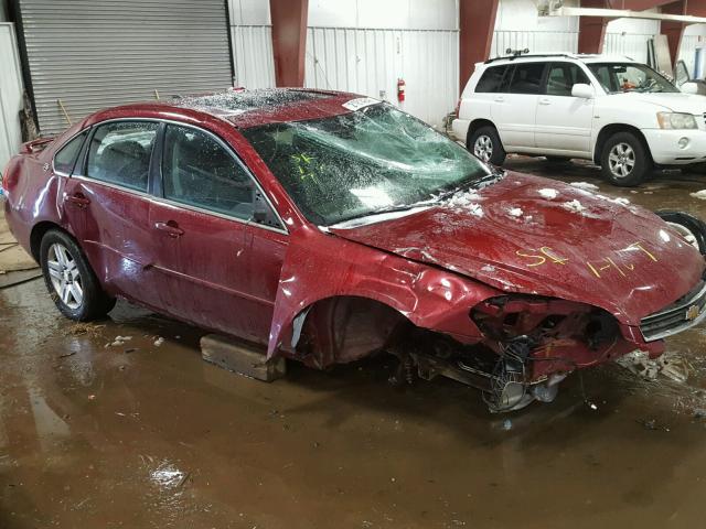 2G1WC58R979217816 - 2007 CHEVROLET IMPALA LT MAROON photo 1