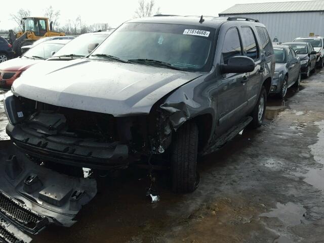 1GNFK13078J237622 - 2008 CHEVROLET TAHOE K150 GRAY photo 2