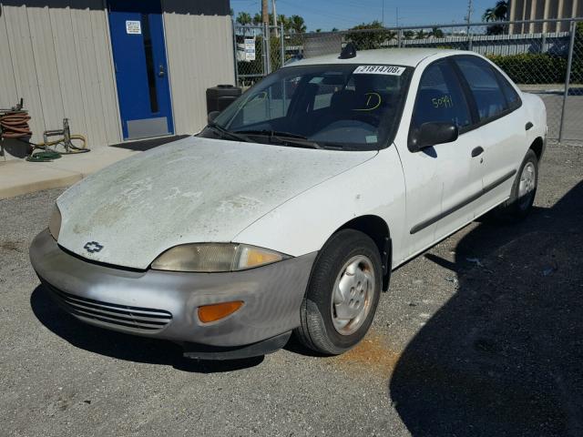 1G1JC5242S7178150 - 1995 CHEVROLET CAVALIER WHITE photo 2