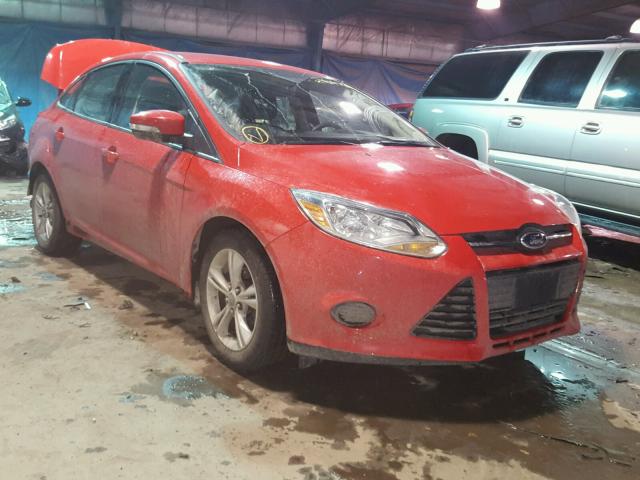 1FADP3F22EL421625 - 2014 FORD FOCUS SE RED photo 1