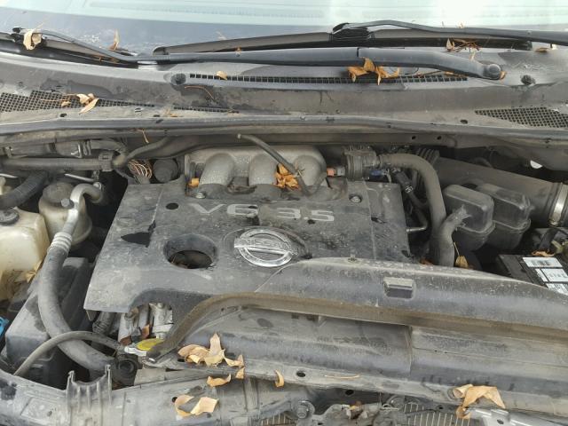 5N1BV28U68N105990 - 2008 NISSAN QUEST S SILVER photo 7