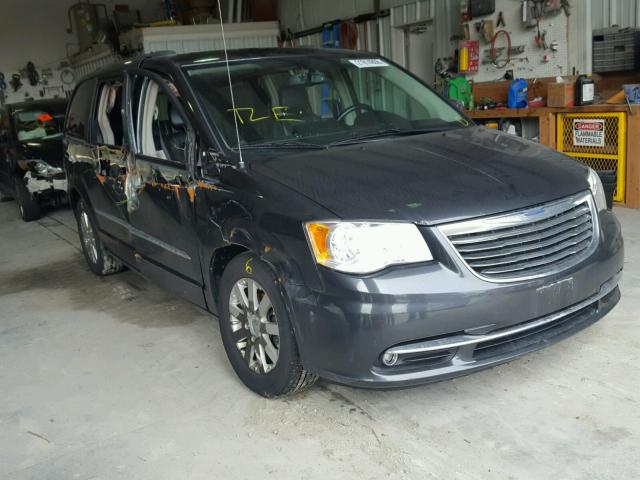 2A4RR8DG0BR799526 - 2011 CHRYSLER TOWN & COU CHARCOAL photo 1