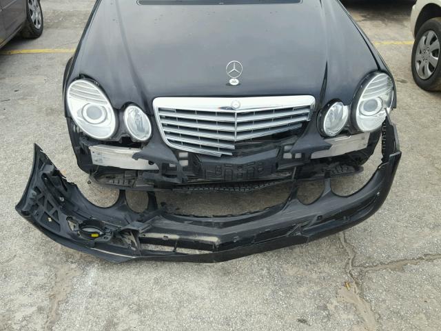 WDBUF22X08B241187 - 2008 MERCEDES-BENZ E 320 CDI BLACK photo 9