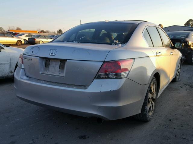 1HGCP26869A030534 - 2009 HONDA ACCORD EXL SILVER photo 4