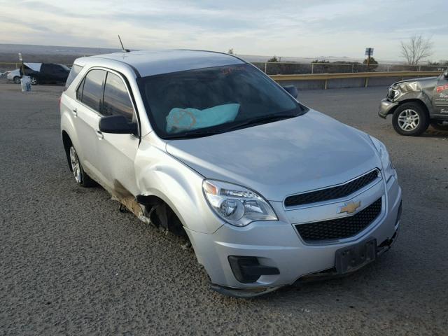 1GNALAEK6FZ141470 - 2015 CHEVROLET EQUINOX LS GRAY photo 1