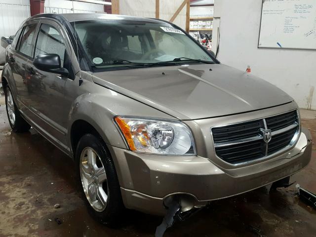 1B3HB48B07D376261 - 2007 DODGE CALIBER SX GOLD photo 1