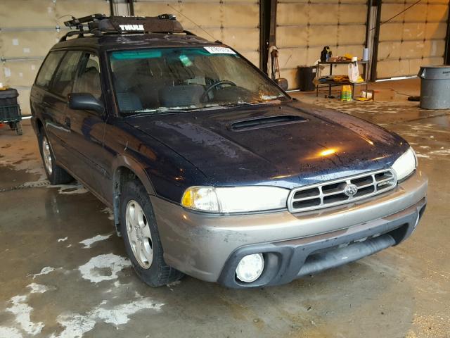 4S3BG6854X6600762 - 1999 SUBARU LEGACY OUT BLUE photo 1