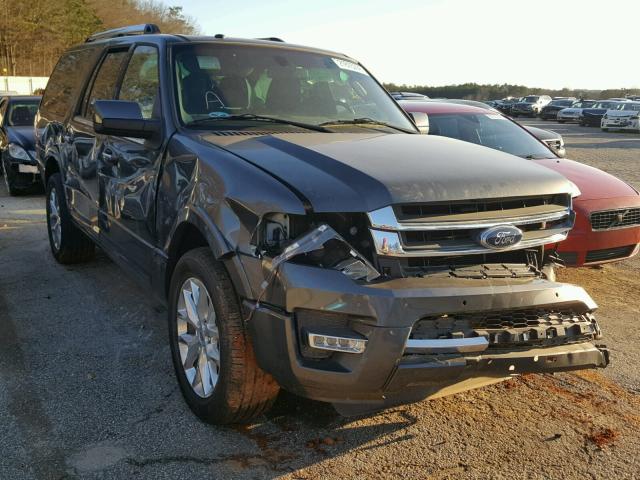 1FMJK1KT5HEA65741 - 2017 FORD EXPEDITION GRAY photo 1
