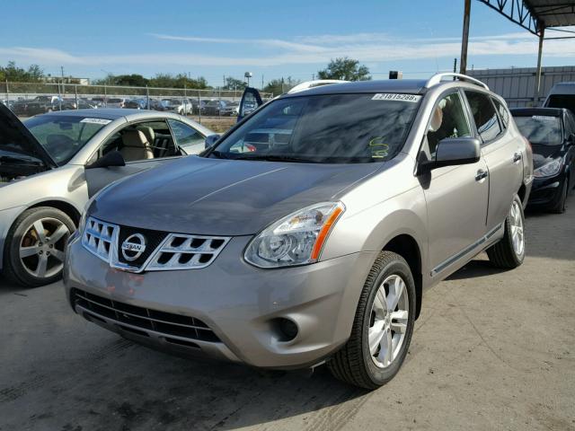 JN8AS5MT1CW266584 - 2012 NISSAN ROGUE S GRAY photo 2