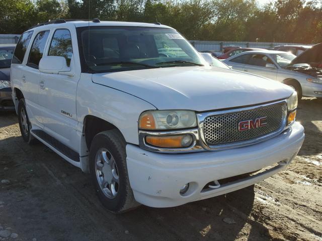 1GKEK63U64J106684 - 2004 GMC YUKON DENA WHITE photo 1