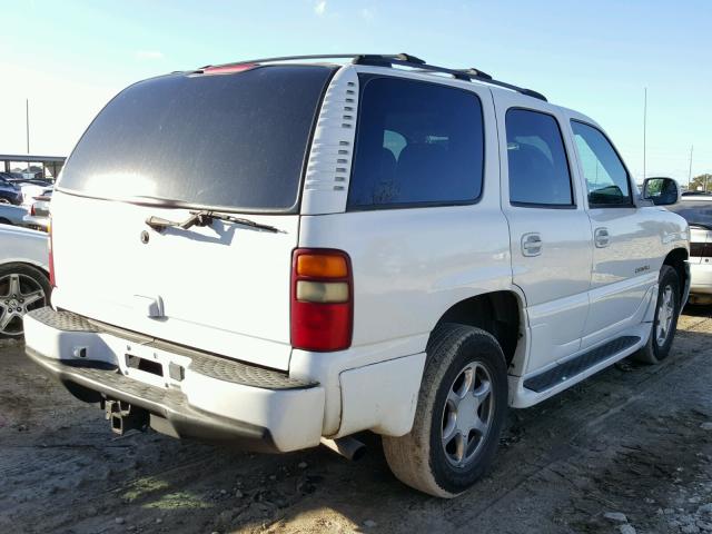 1GKEK63U64J106684 - 2004 GMC YUKON DENA WHITE photo 4