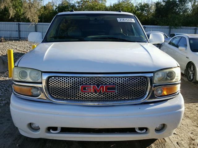 1GKEK63U64J106684 - 2004 GMC YUKON DENA WHITE photo 9