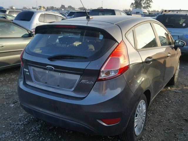 3FADP4EE4FM130609 - 2015 FORD FIESTA SE SILVER photo 4