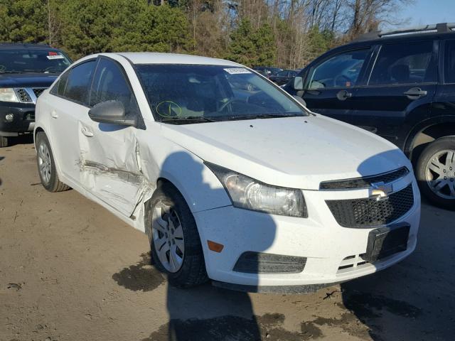 1G1PA5SH9D7240150 - 2013 CHEVROLET CRUZE LS WHITE photo 1