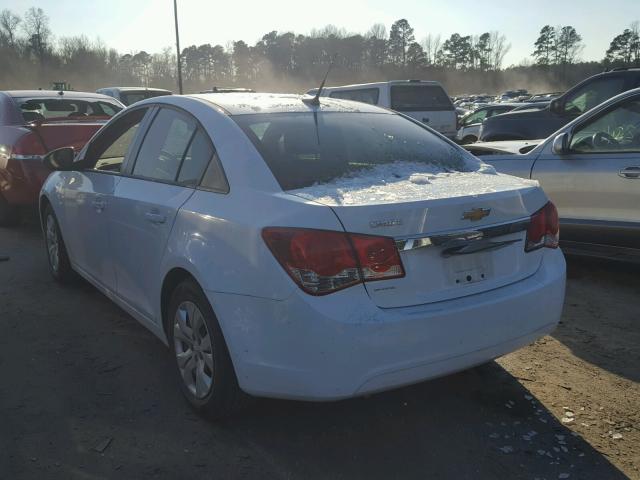 1G1PA5SH9D7240150 - 2013 CHEVROLET CRUZE LS WHITE photo 3