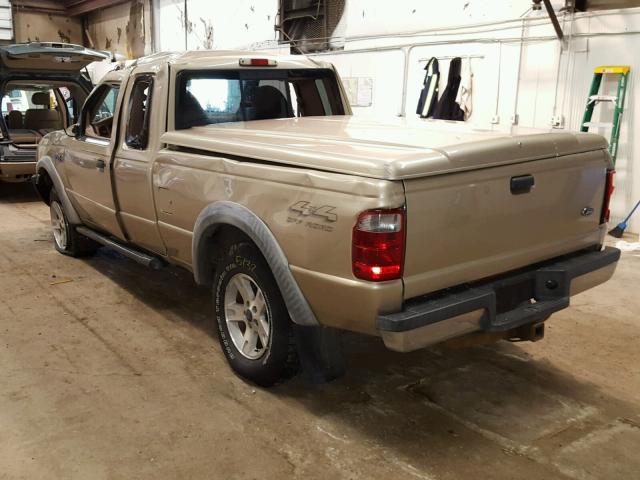 1FTZR45E02PA95386 - 2002 FORD RANGER SUP GOLD photo 3