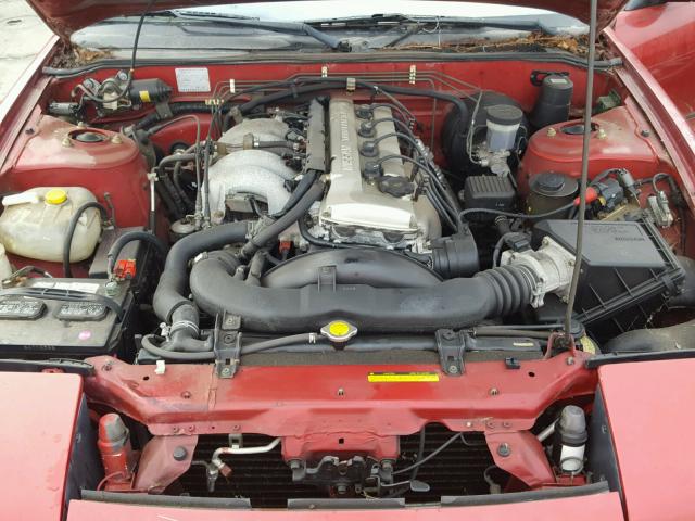 JN3MS37A1PW203895 - 1993 NISSAN 240SX SE RED photo 7