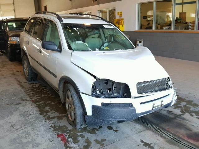 YV1CZ59H741104374 - 2004 VOLVO XC90 WHITE photo 1