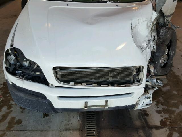 YV1CZ59H741104374 - 2004 VOLVO XC90 WHITE photo 7