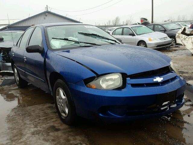 1G1JC52F637180552 - 2003 CHEVROLET CAVALIER BLUE photo 1