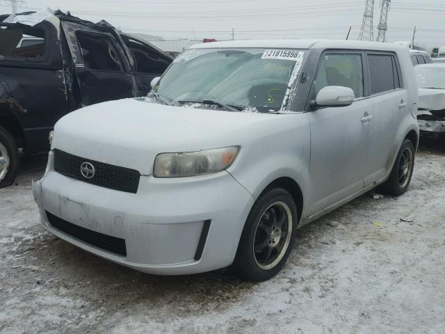 JTLKE50E081049017 - 2008 TOYOTA SCION XB 银色 照片 2