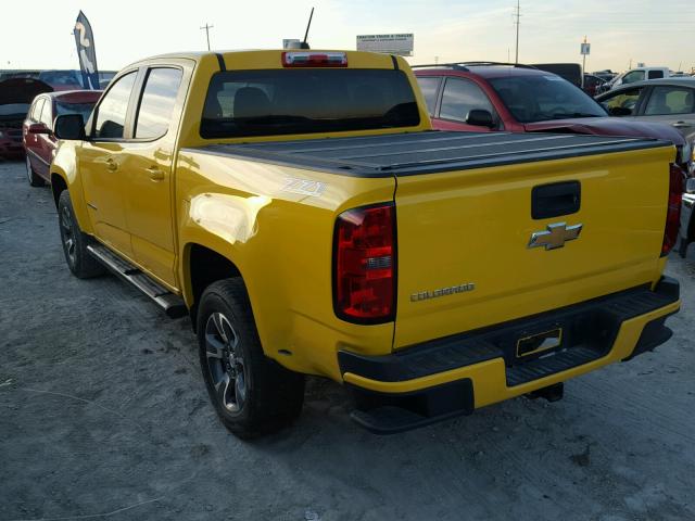 1GCGTCE38F1242368 - 2015 CHEVROLET COLORADO Z YELLOW photo 3