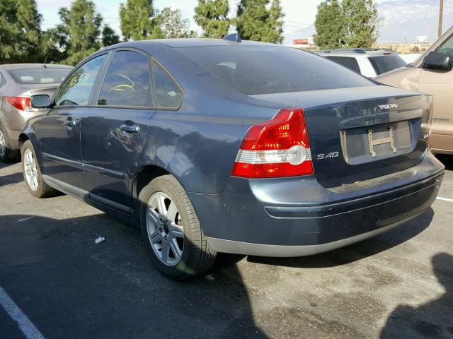 YV1MS390962207283 - 2006 VOLVO S40 2.4I BLUE photo 3