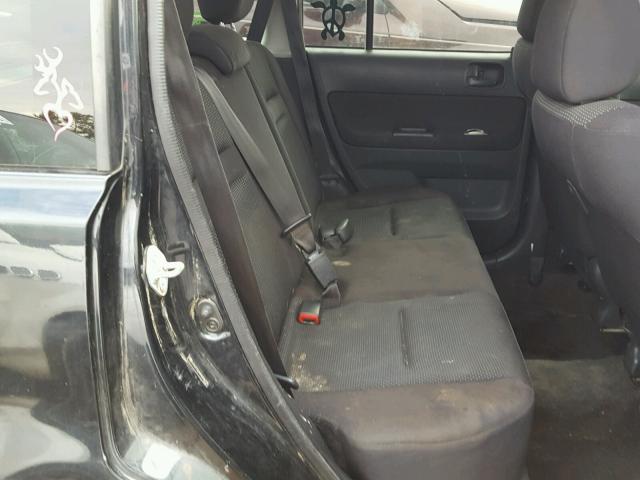JTLKT324950204728 - 2005 TOYOTA SCION XB შავი ფოტო 6