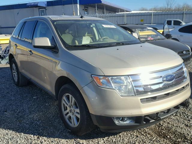 2FMDK38C97BA83430 - 2007 FORD EDGE SEL GOLD photo 1