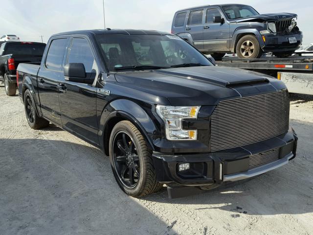 1FTEW1CP3HKC96215 - 2017 FORD F150 SUPER BLACK photo 1