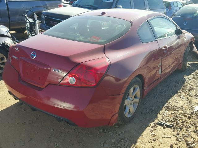 1N4AL24E08C101505 - 2008 NISSAN ALTIMA 2.5 RED photo 4