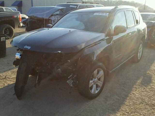 1C4NJCBB4FD274077 - 2015 JEEP COMPASS SP BLACK photo 2