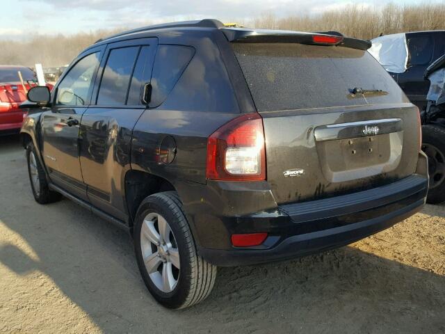 1C4NJCBB4FD274077 - 2015 JEEP COMPASS SP BLACK photo 3